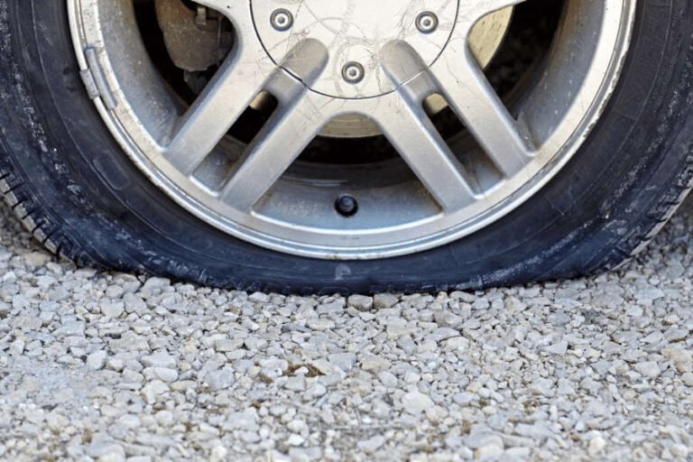 How to Remove a Flat Stuck Tire