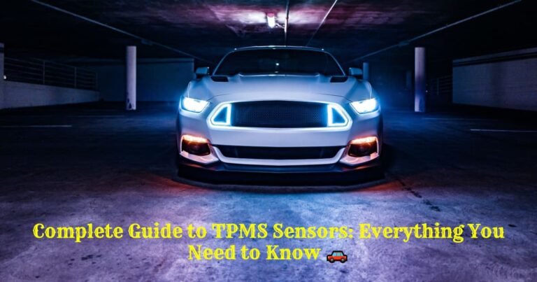 Complete guide to tpms sensors everything you need to know 🚗
