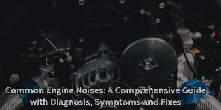 Common engine noises a comprehensive guide with diagnosis, symptoms and fixes