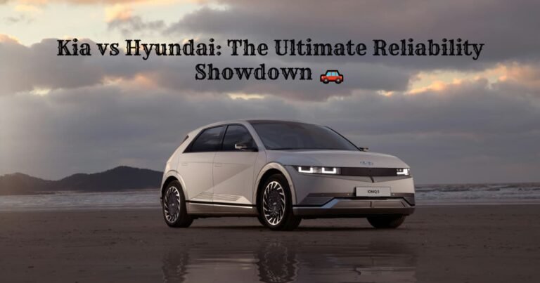 Kia vs hyundai the ultimate reliability showdown 🚗