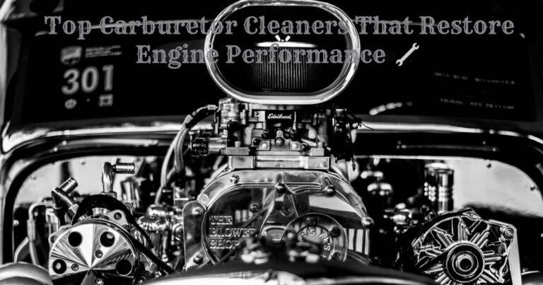 Top Carburettor Cleaners That Restore Engine Performance