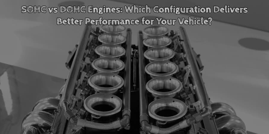 Sohc vs dohc engines which configuration delivers better performance for your vehicle