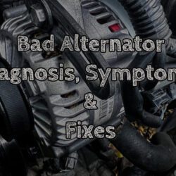 Bad Alternator - Diagnosis, Symptoms & Fixes