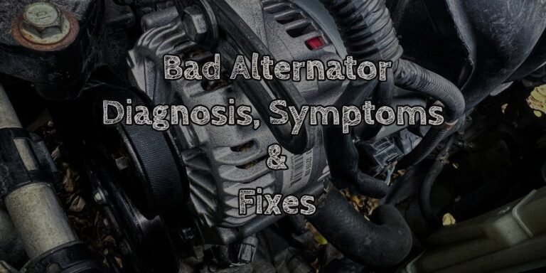 Bad Alternator - Diagnosis, Symptoms & Fixes