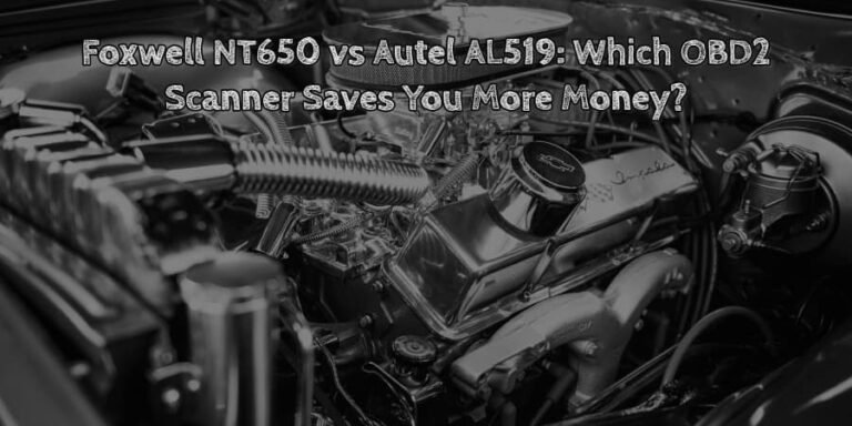 Foxwell nt650 vs autel al519 which obd2 scanner saves you more money 
