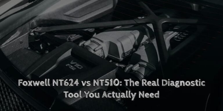 Foxwell nt624 vs nt510 the real diagnostic tool you actually need