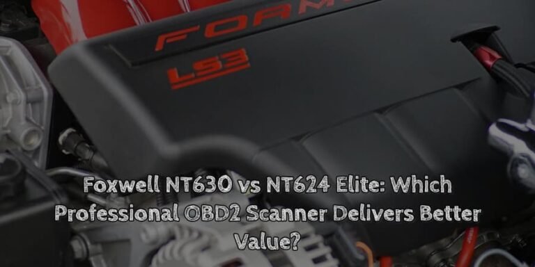 Foxwell nt630 vs nt624 elite which professional obd2 scanner delivers better value 