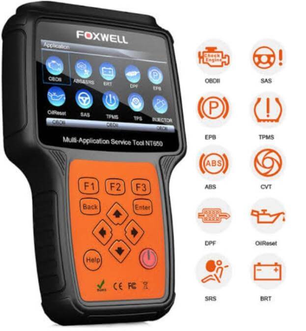 Best scanner for deep electronic system coverage: Foxwell NT644 Pro vs NT 650