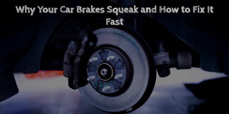 Why your car brakes squeak and how to fix it fast