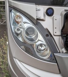 The 2010 594 Hymer Motorhome Headlights Adjustment and Costs