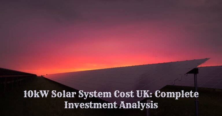 10kW Solar System Cost UK: Complete Investment Analysis