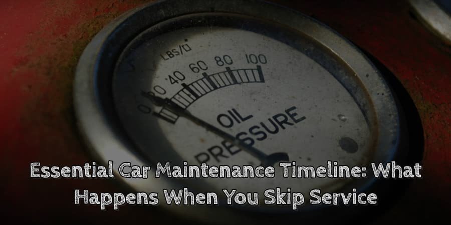 Essential car maintenance timeline what happens when you skip service