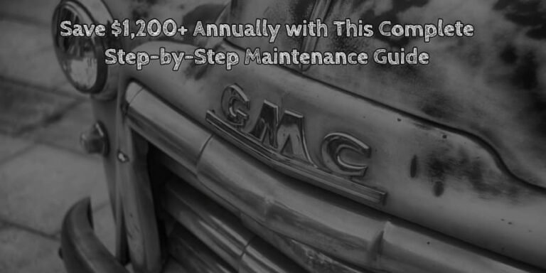 Save $1,200+ annually with this complete step by step maintenance guide